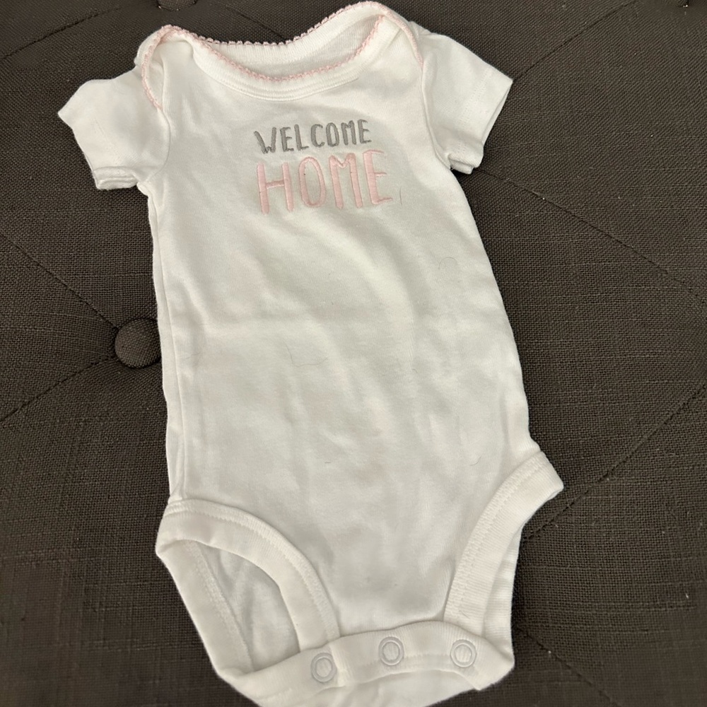 Baby Welcome Home Onesie